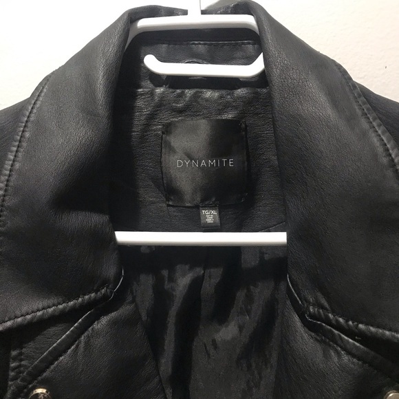 Dynamite faux leather jacket - Picture 4 of 4